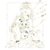 Futuristic DJ with Glitch Effects.