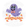 Funny Ghost with Candy – Halloween Shirt