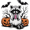 Halloween Raccoon