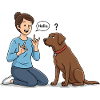 Sign language for dogs – Hello !