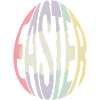 Easter Bunny - Cool Easter Logo