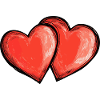 Hearts Love Symbol