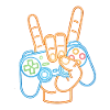 Gamer Neon Art