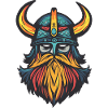 Wikinger Krieger Helm