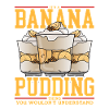 Bananenpudding Bananen-Pudding Geschenk