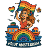 Amsterdam Pride Rainbow Wave