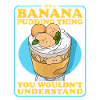 Bananenpudding Bananen-Pudding Geschenke