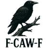  Sarcastic Raven – F-CAW-F Statement Art
