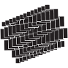 black squares composition