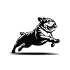 Funny Bulldog Design – Charm Bolt