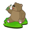 Bear bouteille de bière