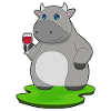 Cow Red Wine