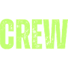 Crew Typography Green