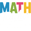 Colourful Math Teacher Illustration T-Shirt