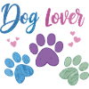 Dog Lover - Dog Paw