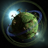 Earth in Space Green