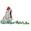 Poule Diva de la Ferme