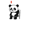Social Battery Low Panda