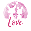Bunny love - Valentine's Day gift