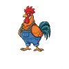 Le coq le plus cool