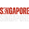 Drapeau de Singapour, j’aime Singapour
