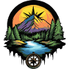 Mountains Compass