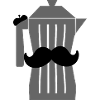Moustache Espresso Black Coffee