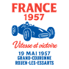 France 1957 Retro racing culture