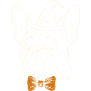 Frenchie Halloween - Spooky Gentleman Dog