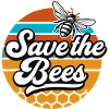 Sauvez les abeilles rétro