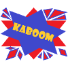 Komischer Kaboom