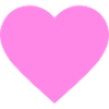 the pink/purple heart