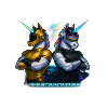 Futuristic Unicorn DJs