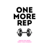 Gym Motivation Noch ein Wiederholungsdesign