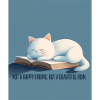 BookTok Aesthetic – Sleeping Cat & Beautiful Ruin