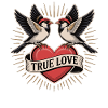 Camicia True Love per gli innamorati