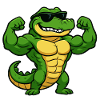 Crocodile Muscles