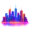 Skyline City Neon