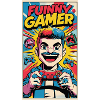 Funny Gamer Cartoon Design