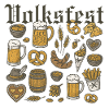 Folk Festival, Beer and Delicacies Design