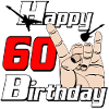 60th Birthday Rockhand Design