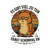 Funny hamster coffee bad mood