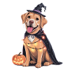 Labrador Dog Halloween