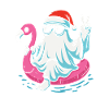 Funny Santa Claus Halloween Design