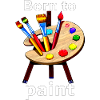 Easel Born to paint