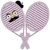 TENNIS MOUSTACHE