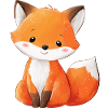 Cute Baby Fox