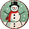 Snowman Classic Winter Fun Design
