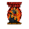 Escalier d’entraînement vers la douleur