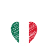 J’aime le Mexique, drapeau du Mexique